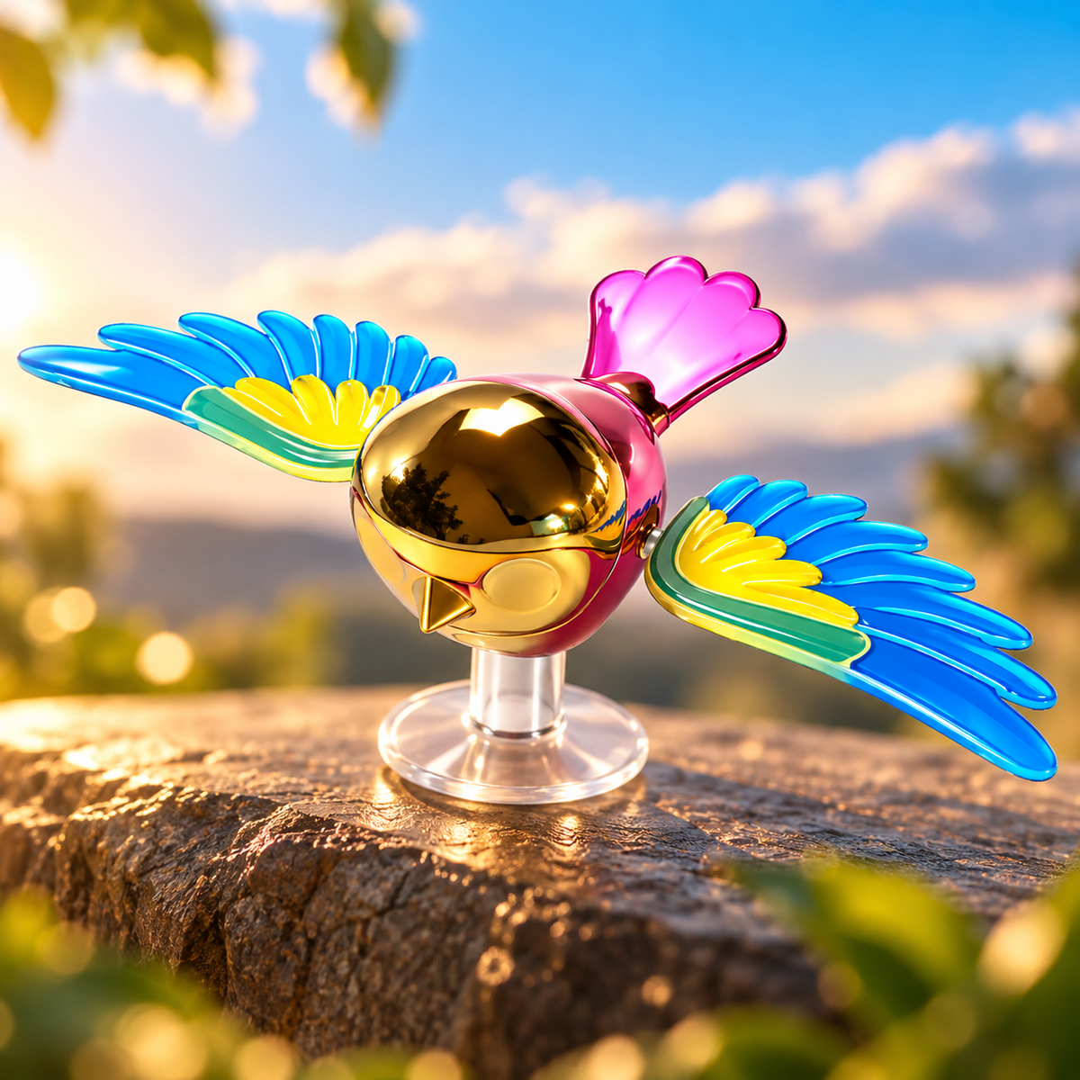 Windella Kinetic Swaying Bird Wings – Motion Wind Décor