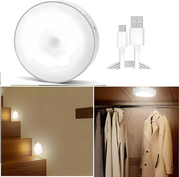 Motion Sensor LED Night Light – Pack of 2
